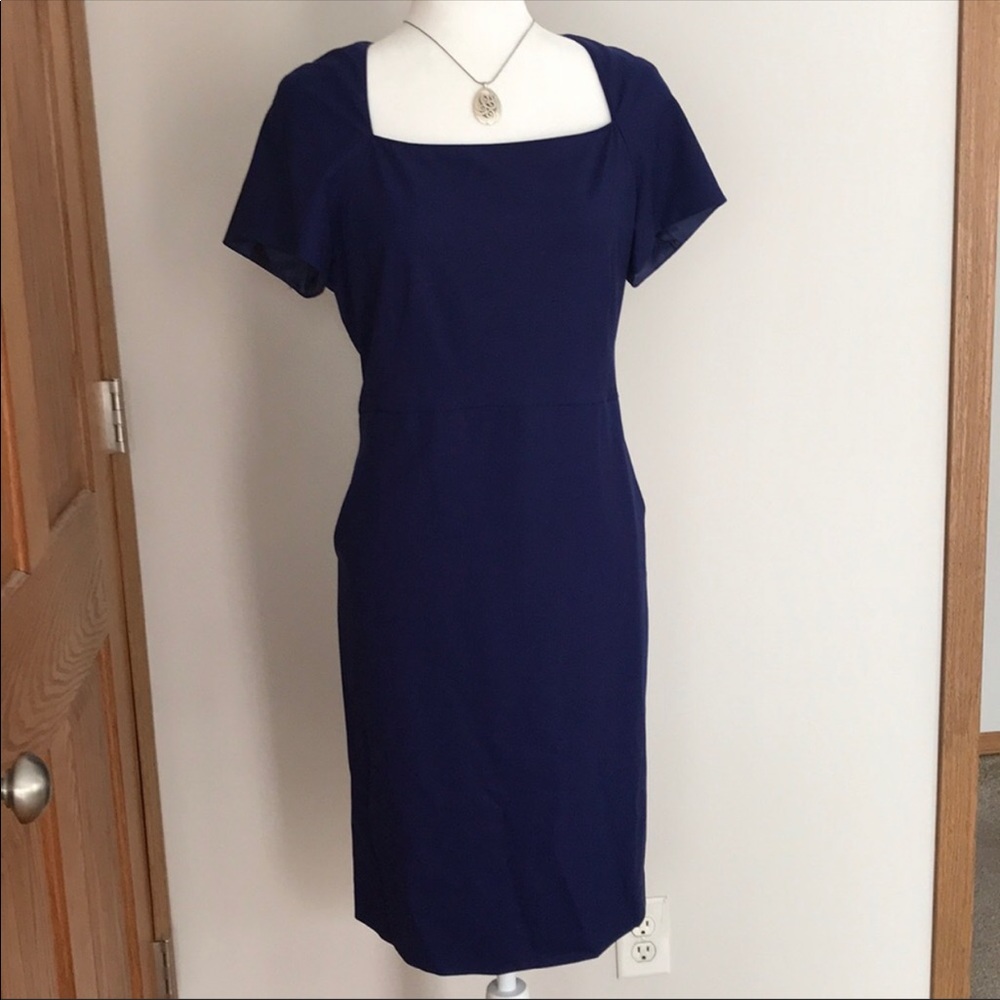 LaFayette 148 wool dress
